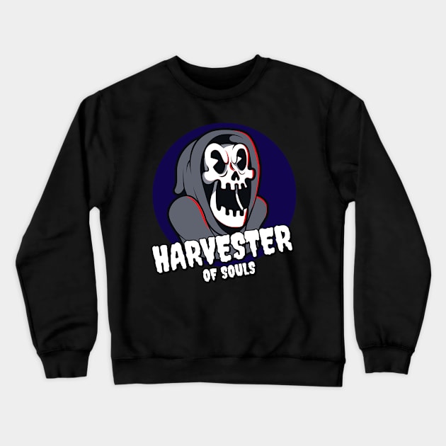 Harvester of souls - Grim Reaper Crewneck Sweatshirt by All About Nerds